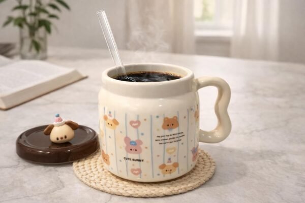 Vasukie Spring Dog Coffee Mug